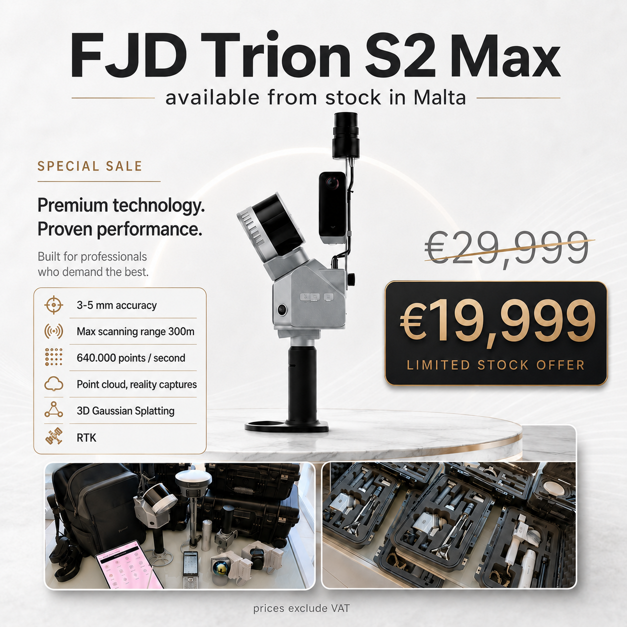 FJD Trion S2 Max special sale in Malta — €19,999, limited stock offer